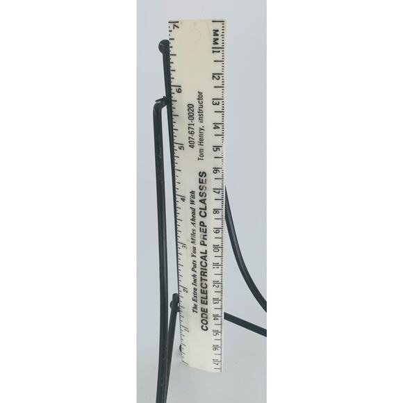 Plate Stand Easel Metal Black 6 Inches Tall 5" Wide 5" Spread Painting Display - Picture 6 of 7